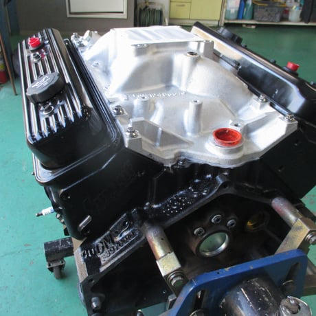 シボレー３５０エンジンＬＭ１リビルト　４ＢＯＬＴメイン　アルミヘッド　ＶＯＲＴＥＣ　ＮＥＷクランク　ピストン　カム