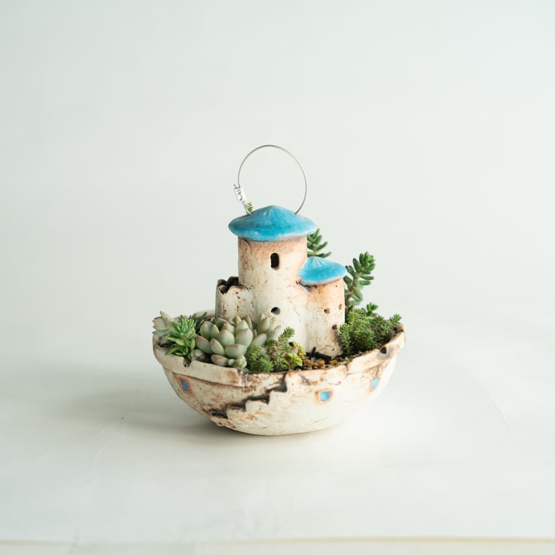 ☆未使用美品 優しく 羊型香合【陶芸家 二木好文 作品】35 