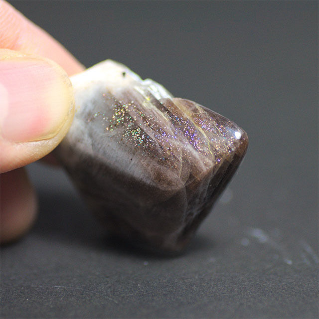 ロシア ウラル産 サンムーンストーン 片面研磨 【公式通販】