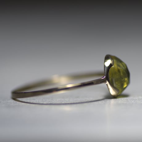 Bi color sapphire k10yg ring 056