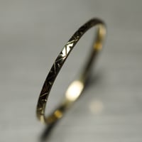 10金　エングレービング　リング　3