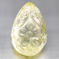 レモンクォーツ　ストーンカービング　31815