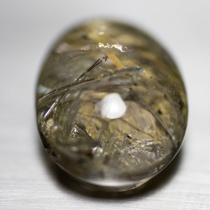 ルチルクォーツ ルース C ルチルクォーツ ルース 257006 | mineralhonpo