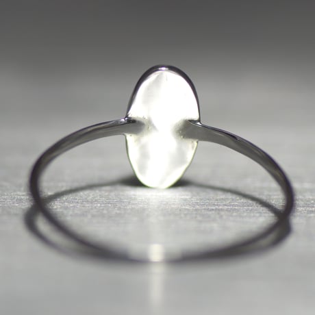 Victoria stone silver ring 060