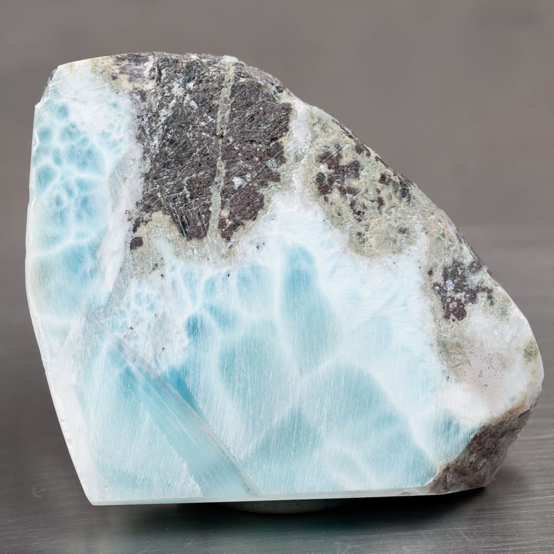 ラリマー 研磨原石 261008 | mineralhonpo ラリマー 研磨原石 261008 | mineralhonpo