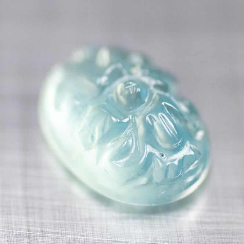 アクアマリン ストーンカービング 31823 | mineralhonpo