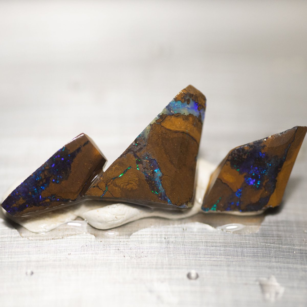 ボルダーオパール 原石 33526 セット | mineralhonpo