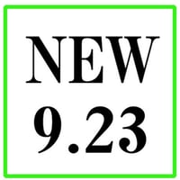 9/23　NEW