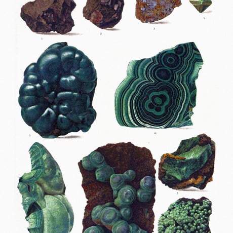 鉱物　絵画コレクションセット　⑤
