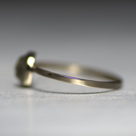 Sapphire k10yg ring 059