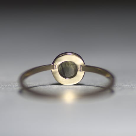 Sapphire k10yg ring 059
