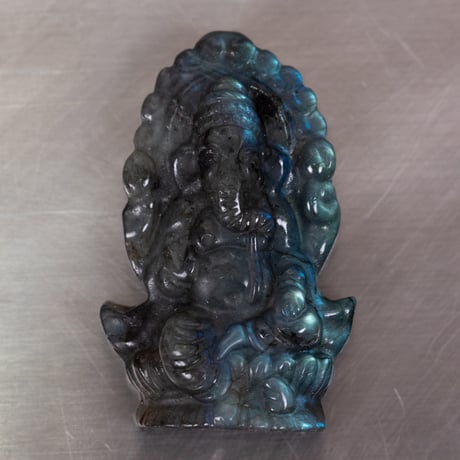 シンセティックオパール ガネーシャ レア 70mm シンセティックオパール