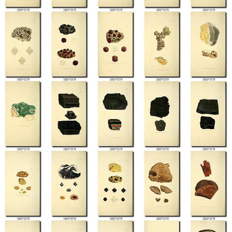 半貴石　鉱物　絵画　コレクション　②