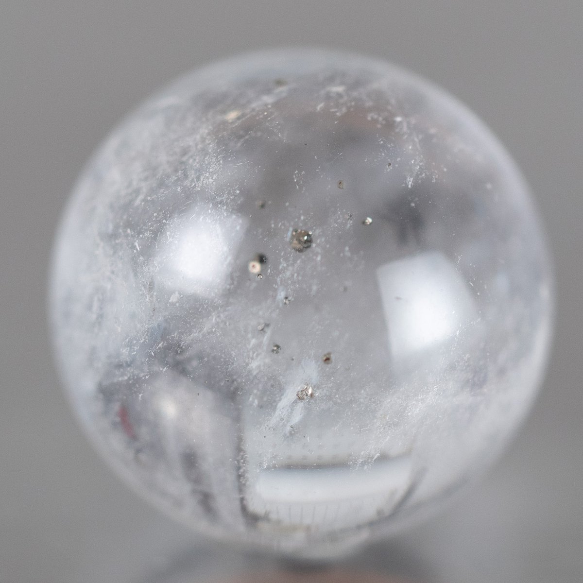 パイライトインクォーツ スフィア | mineralhonpo