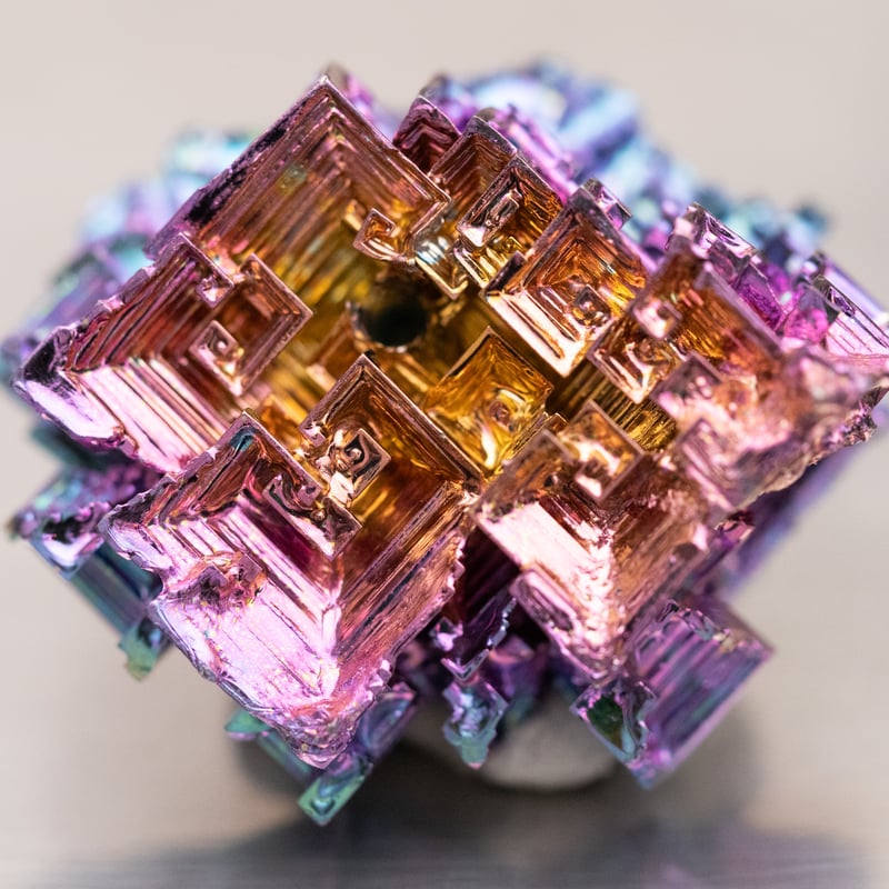 ビスマス 人工結晶 40101 | mineralhonpo ビスマス 人工結晶 40101 | mineralhonpo