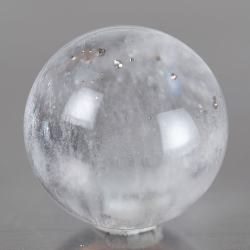 パイライトインフローライト スフィア ❶ 高品質コレクションレベル》パイライト イン フローライト