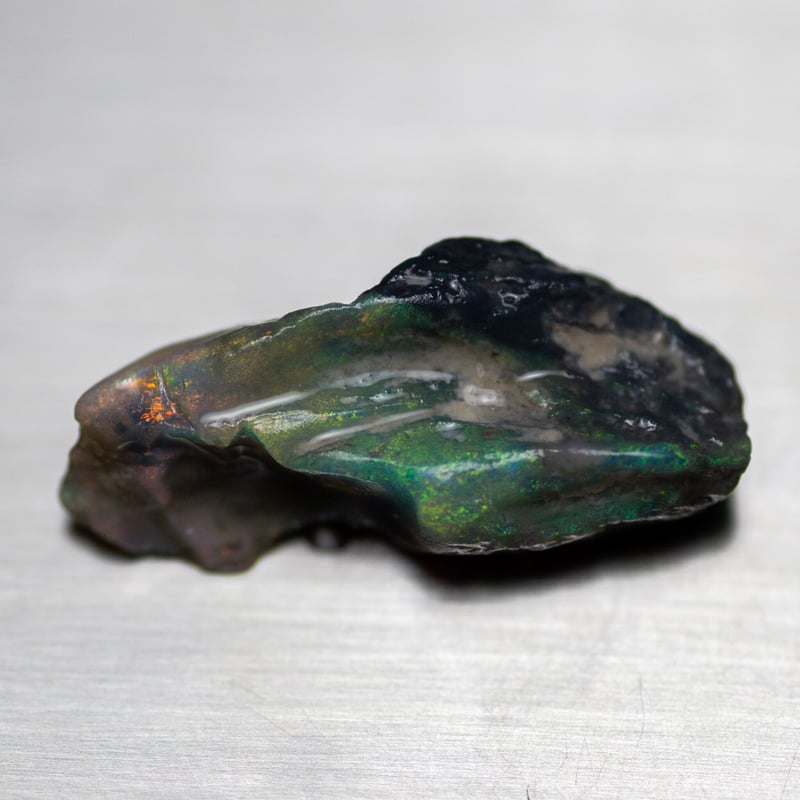 オパール　原石 ブラックオパール 原石 247211 | mineralhonpo