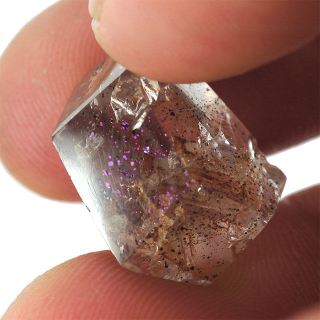 ブラジル エスピリトサント産 オリジナルピンクファイヤークォーツ原石02 ブラジル エスピリトサント産 オリジナルピンクファイヤー