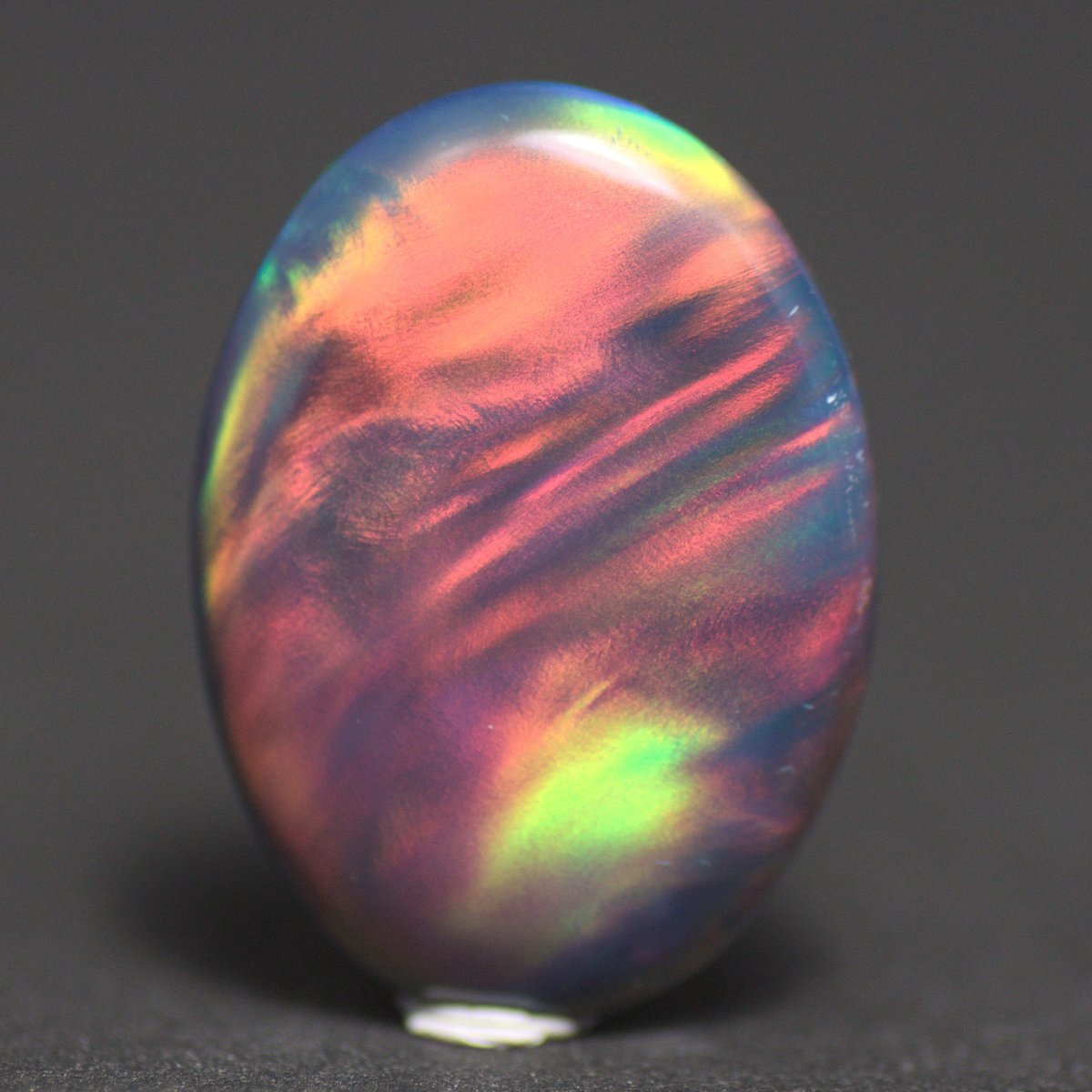 シンセティックオパール ルース 001 | mineralhonpo