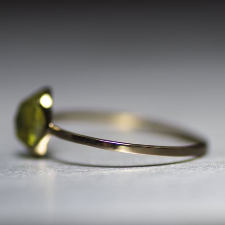 Bi color sapphire k10yg ring 056