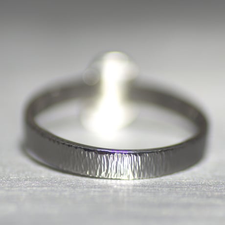 Victoria stone silver ring 064