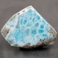 ラリマー　研磨原石　261008