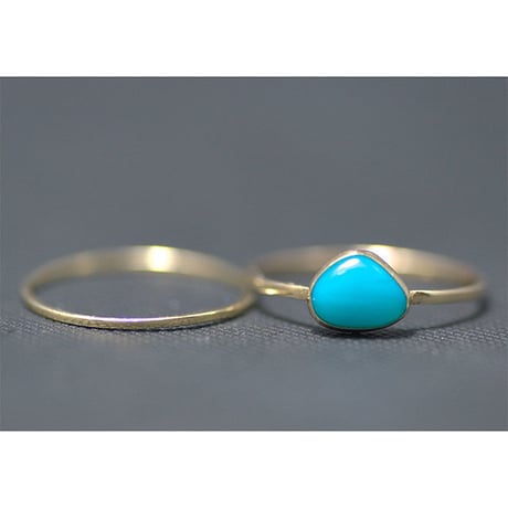 ジェムシリカ　10金セットリング　010
