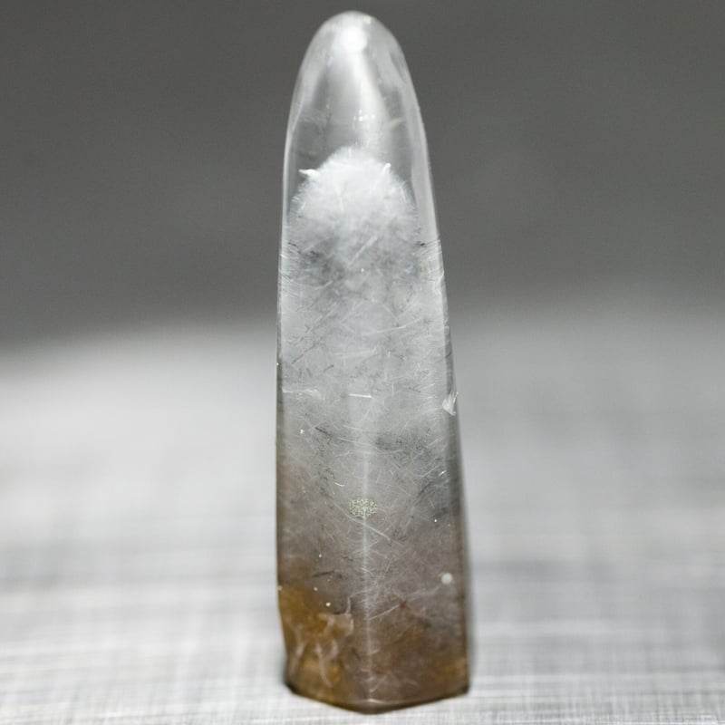 まりも水晶 国産 研磨原石 3381 | mineralhonpo
