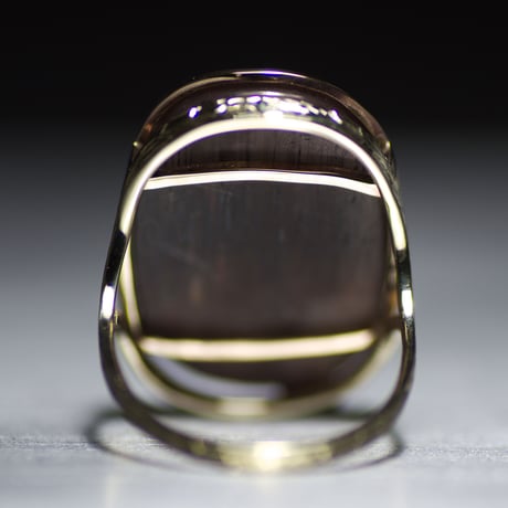 sunstone k10 engraving ring  045