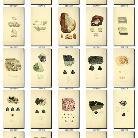 半貴石　鉱物　絵画　コレクション　②