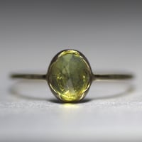 Bi color sapphire k10yg ring 056