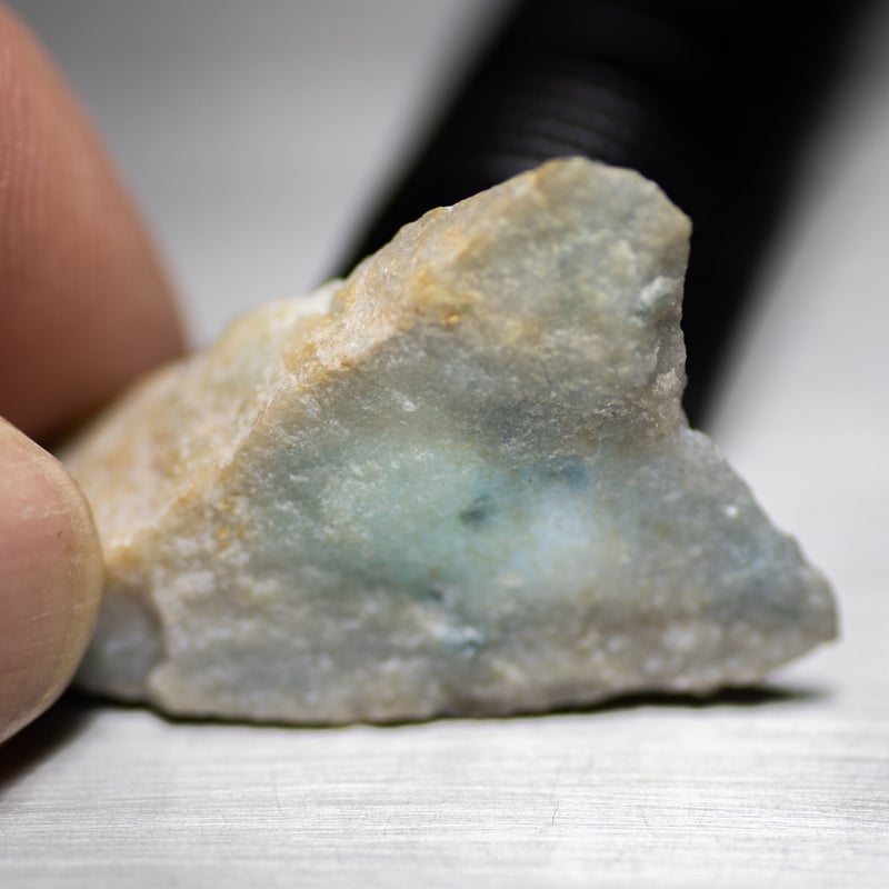 糸魚川入りコン沢産 青ひすい 原石 46001 | mineralhonpo