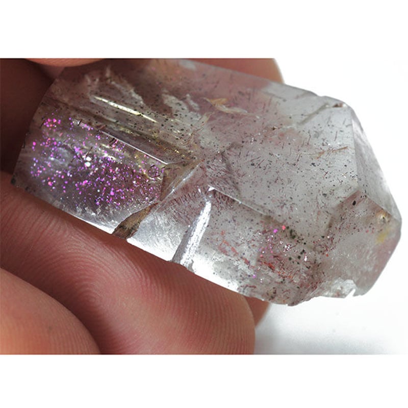 ブラジル エスピリトサント産 オリジナルピンクファイヤークォーツ原石02 ブラジル エスピリトサント産 オリジナルピンクファイヤー