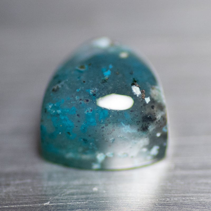 ニードルブルーアゲート ルース 210016 | mineralhonpo