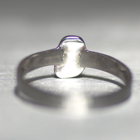 Victoria stone silver ring 064