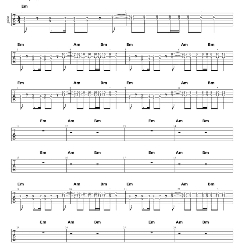 GB Hit Number 22 ギターブック付録　楽譜集 GB Hit Number 22 ギターブック付録 楽譜集 GB Hit Number 22