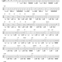 リードギター】やっぱり雨は降るんだね - ツユ | Any Music | TAB Store