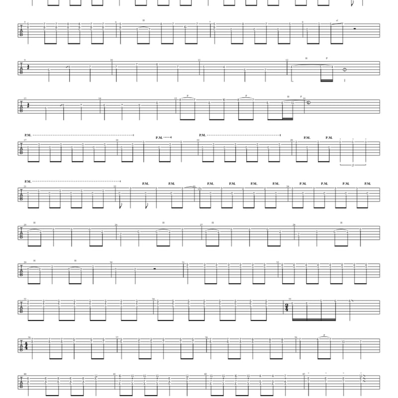 リードギター】青と夏 / Mrs.GREEN APPLE | TAB STORE