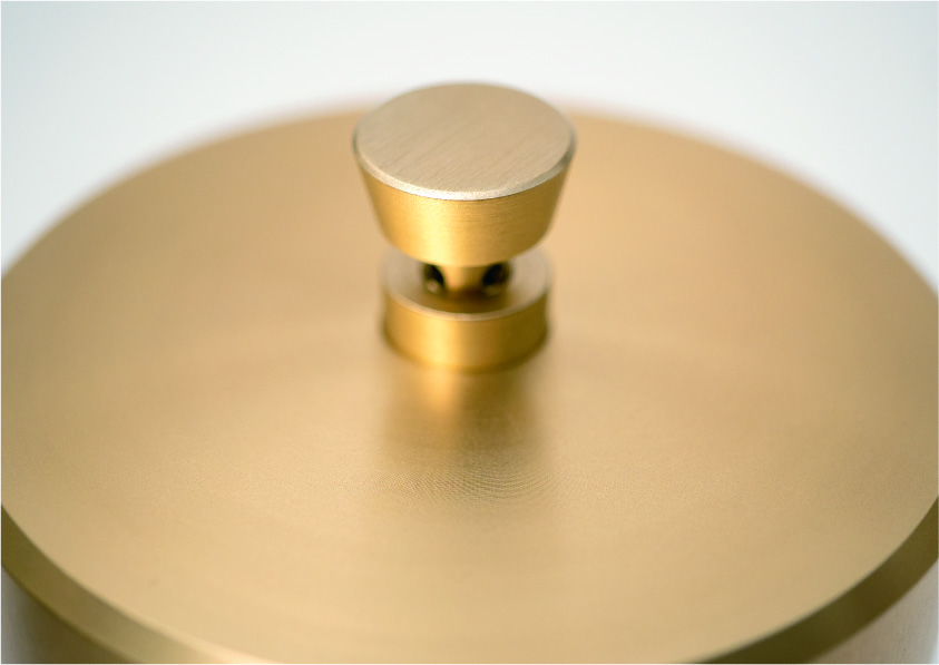 canister - S half -white- / -black- / -gold-（