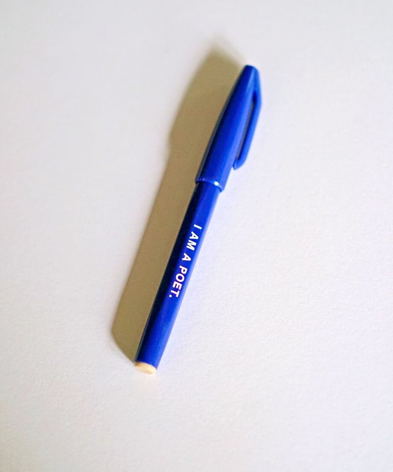 I AM A POET Pen | SHITEKI NA SHIGOTO STORE
