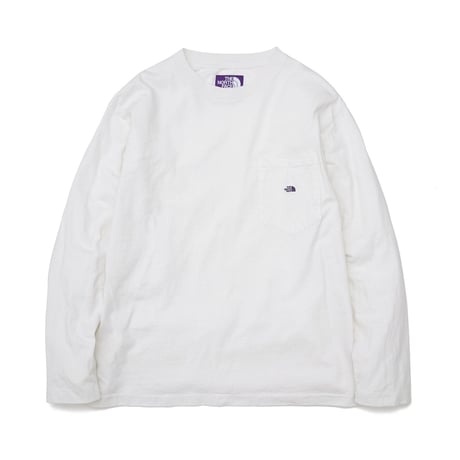 7oz L/S Pocket Tee THE NORTH FACE PURPLE LABEL-NT3058N