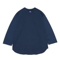 7oz Field Baseball Tee   THE NORTH FACE Purple Label