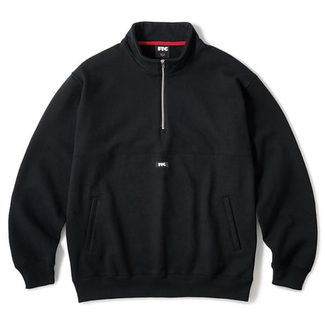 ATHLETIC HALF ZIP SWEATSHIRT    FTC