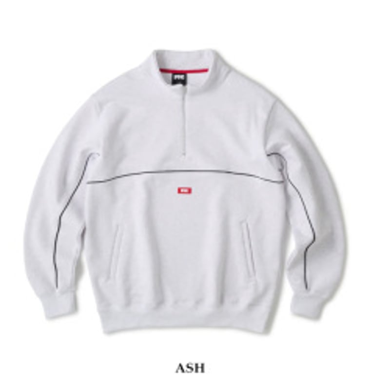 さらに100円引き◆MMLG◆19MG HALF-ZIP SWEAT PIPING HALF ZIP SWEATSHIRT | TIME 2 SHOCK