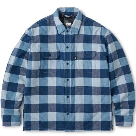 QUILTED LINED PLAID NEL SHIRT　　 FTC022AWSH02