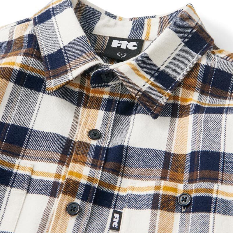 HEAVY PLAID NEL SHIRT FTC022AWSH01 | TIME 2