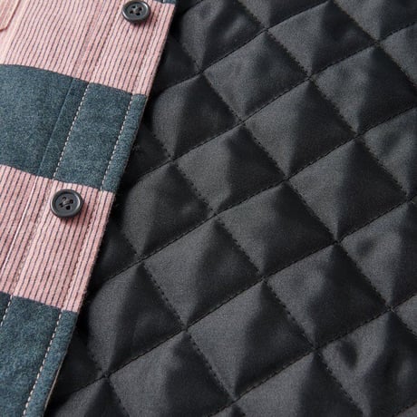QUILTED LINED PLAID NEL SHIRT　　 FTC022AWSH02