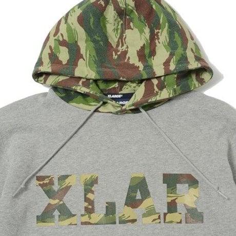 XLARGE "LIZARD CAMO XLAR PULLOVER HOOD SWEAT"