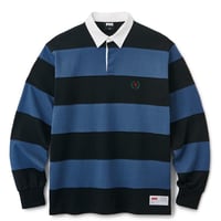 STRIPE RUGBY SHIRT　　 FTC022AWSH05