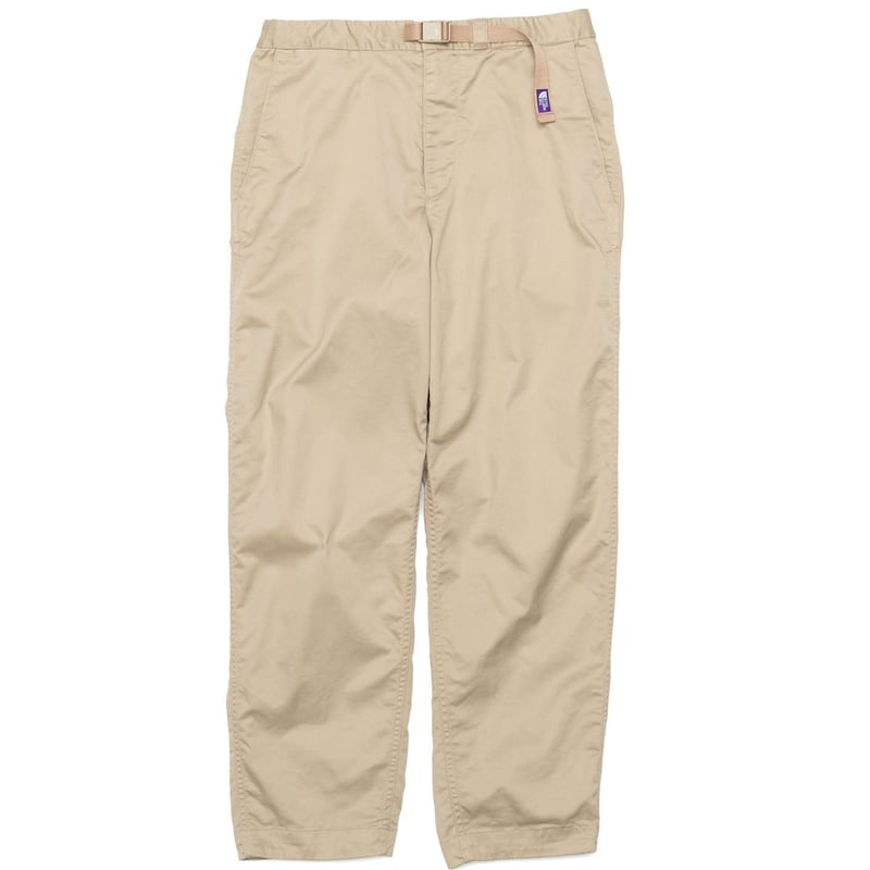 Stretch Twill Wide Tapered Pants NORTH FACE PURPLE LABEL NT5052N